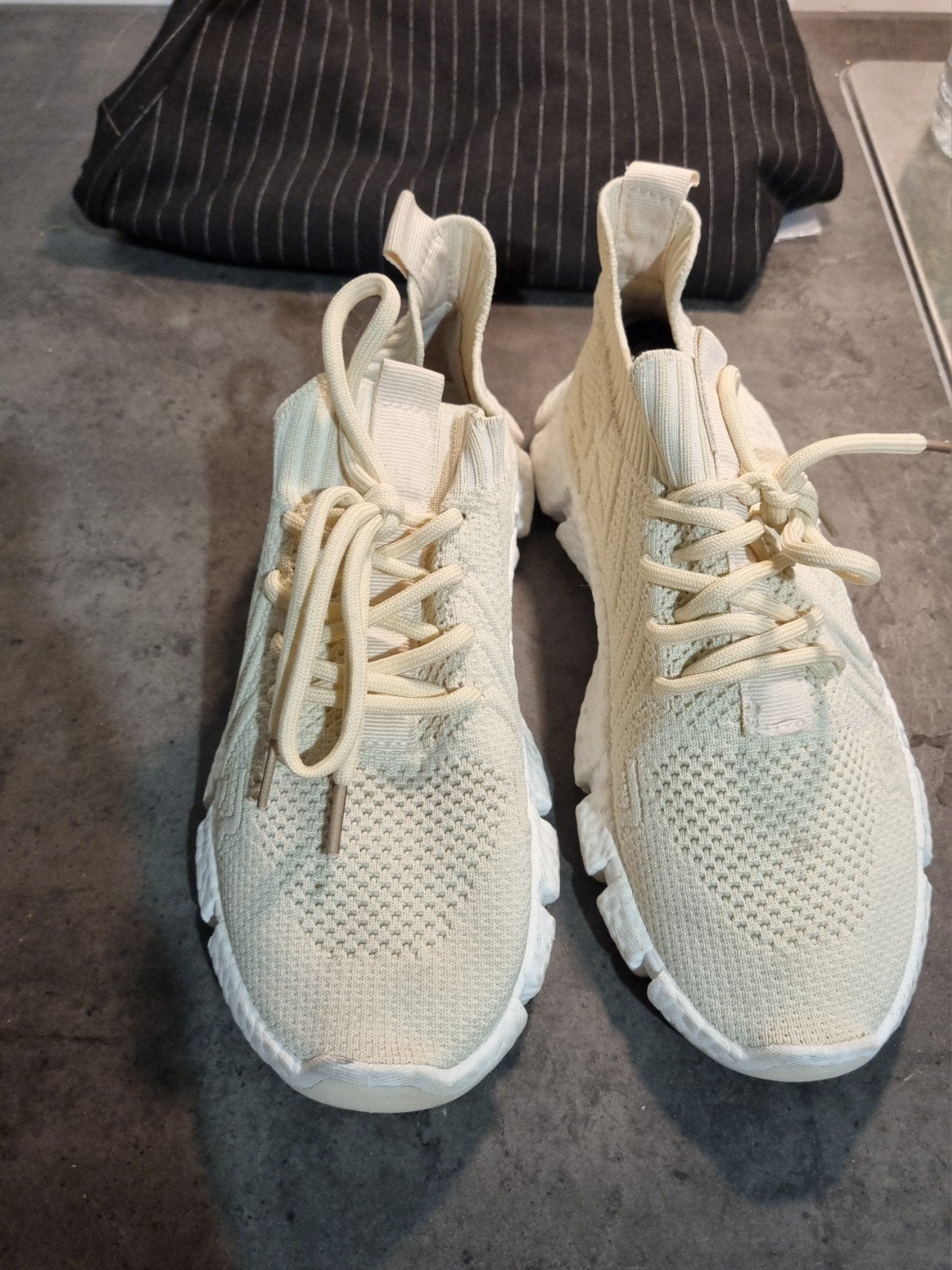 Comfortabele beige sneakers - Maat 38, Ophalen of Verzenden, Zo goed als nieuw, Beige, Sneakers of Gympen