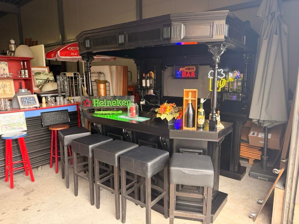 Hemelbar barretje toog mancave bar toog cafe kroeg, Huis en Inrichting, Barren, Ophalen of Verzenden, Gebruikt