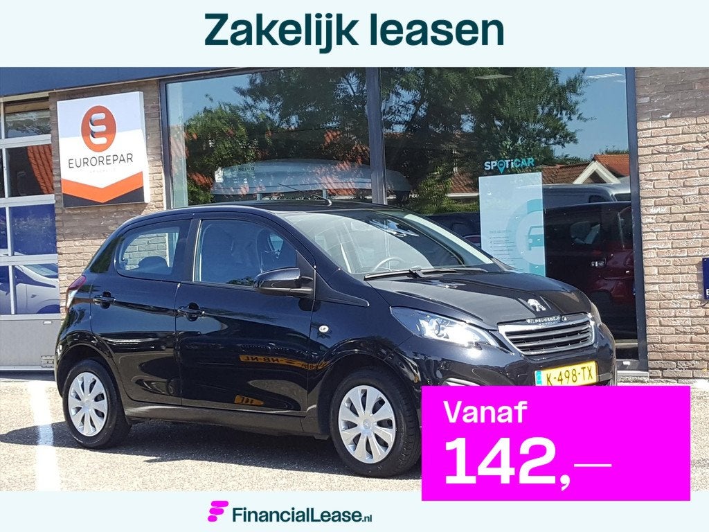 PEUGEOT 108 1.0 e-VTi 72pk 5D Active AIRCO | Bluetooth belle, 12 maanden, Stof, Gebruikt, 4 stoelen