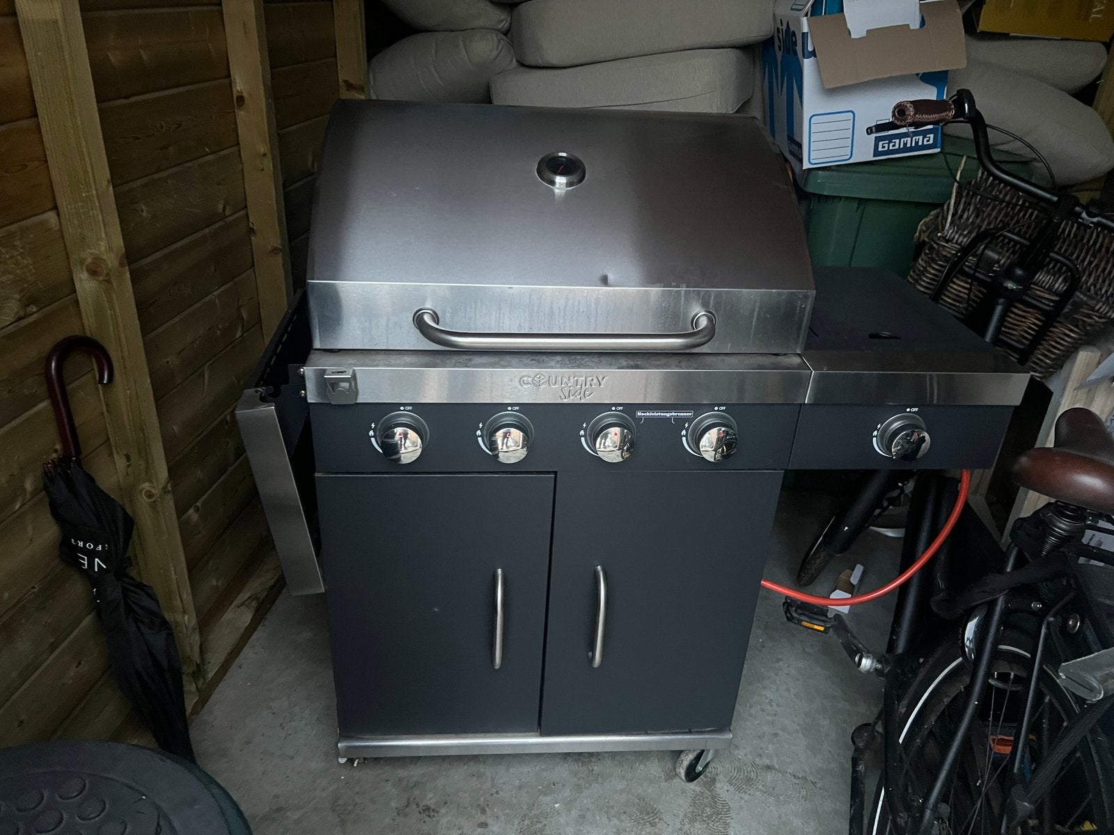 Gasbadbecue te koop, Ophalen, Gebruikt