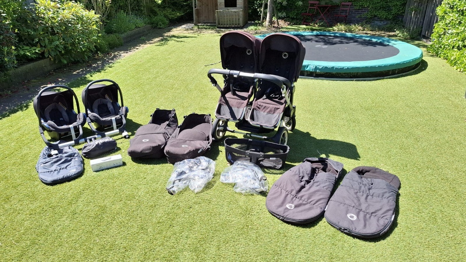 Zeer complete Bugaboo Donkey Duo, Ophalen, Gebruikt, Bugaboo, Combiwagen