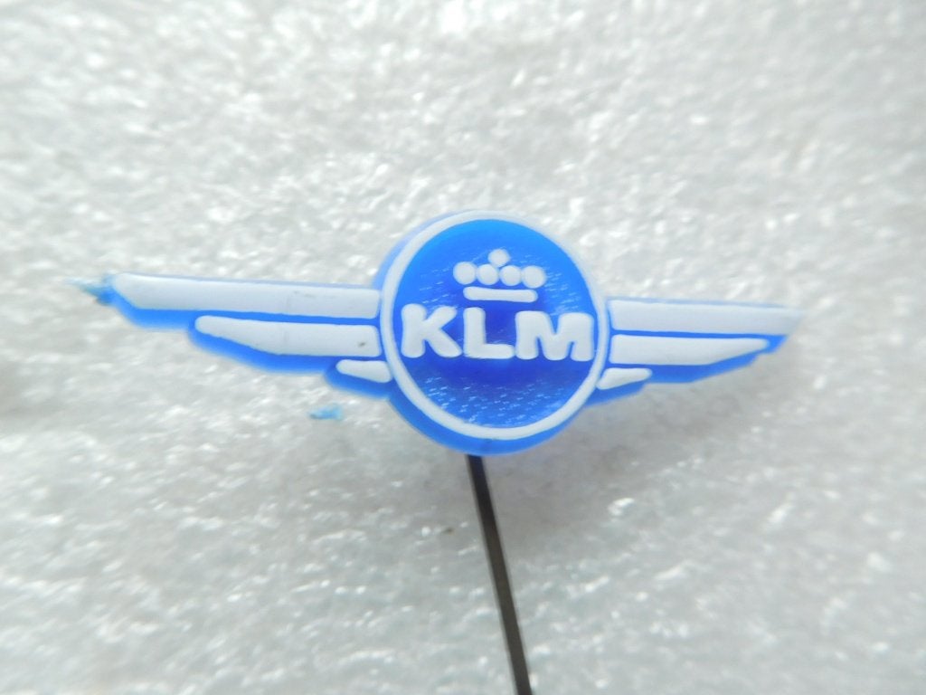 speldje KLM blauw, Ophalen of Verzenden, Zo goed als nieuw, Overige onderwerpen