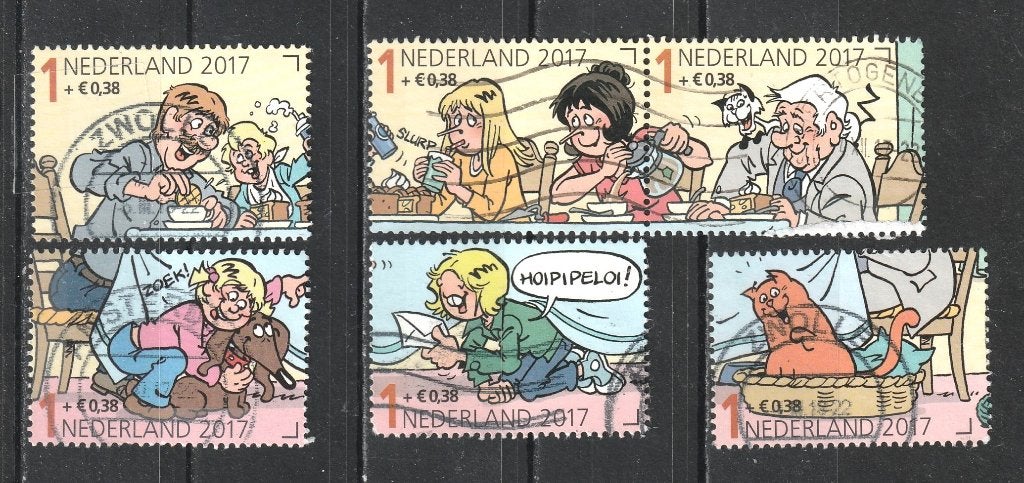 116 F serie Kinderzegels 2017, Postzegels en Munten, Postzegels | Nederland, Verzenden, Na 1940, Gestempeld