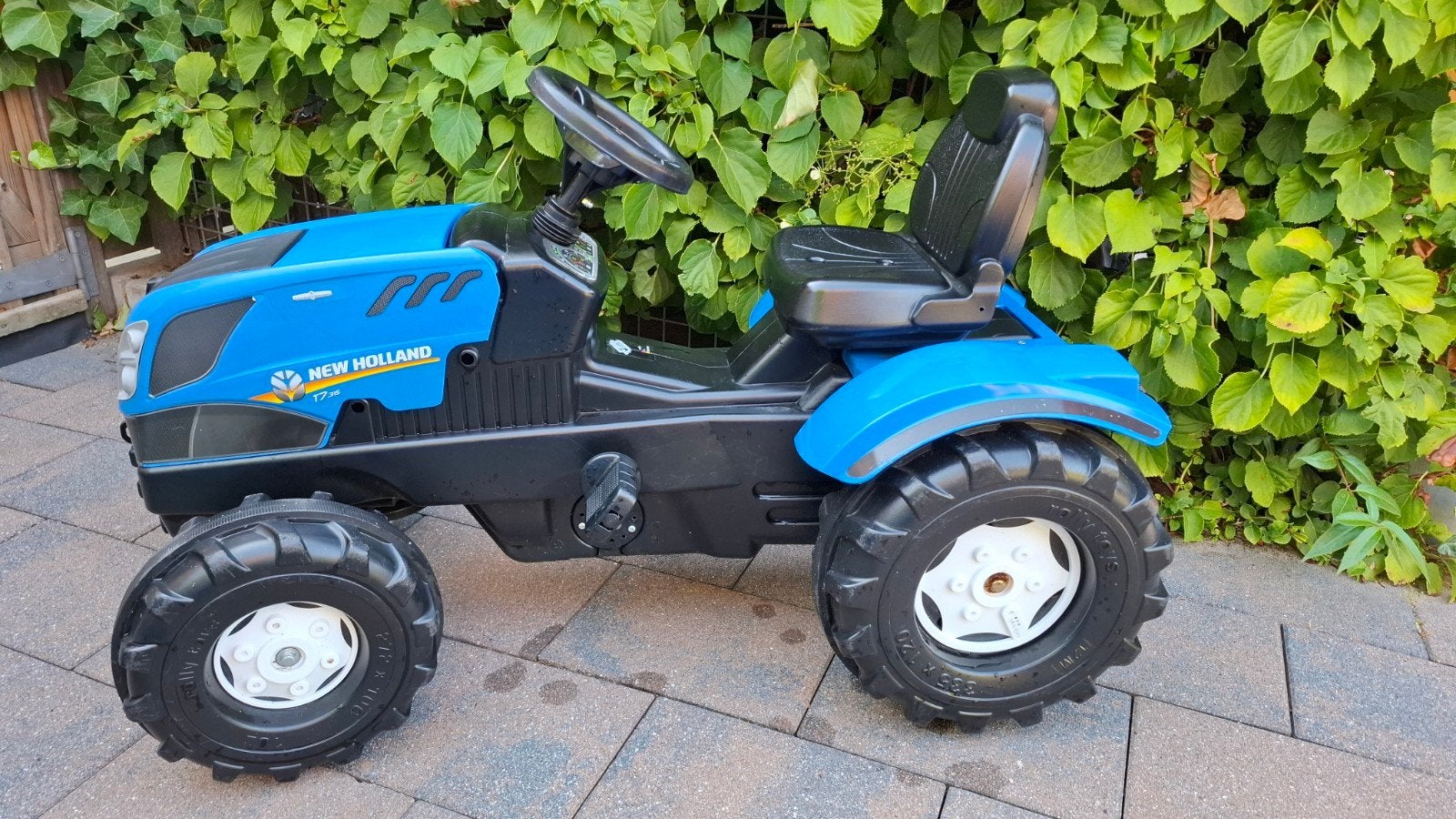 Grote New Holland T7.315 traptractor, Kinderen en Baby's, Speelgoed | Speelgoedvoertuigen, Ophalen, Gebruikt
