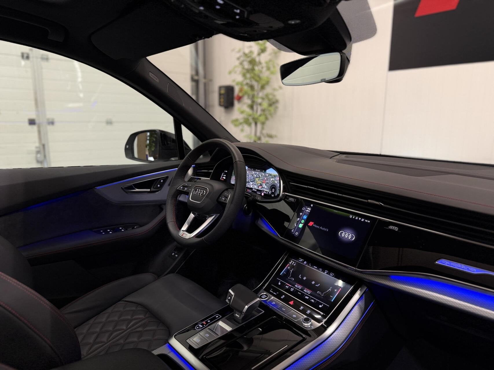 Audi Q7 60 TFSI e quattro Pro Line S Competition|Pano|B&O|RS, Auto's, Automaat, Gebruikt, 2995 cc, Wit
