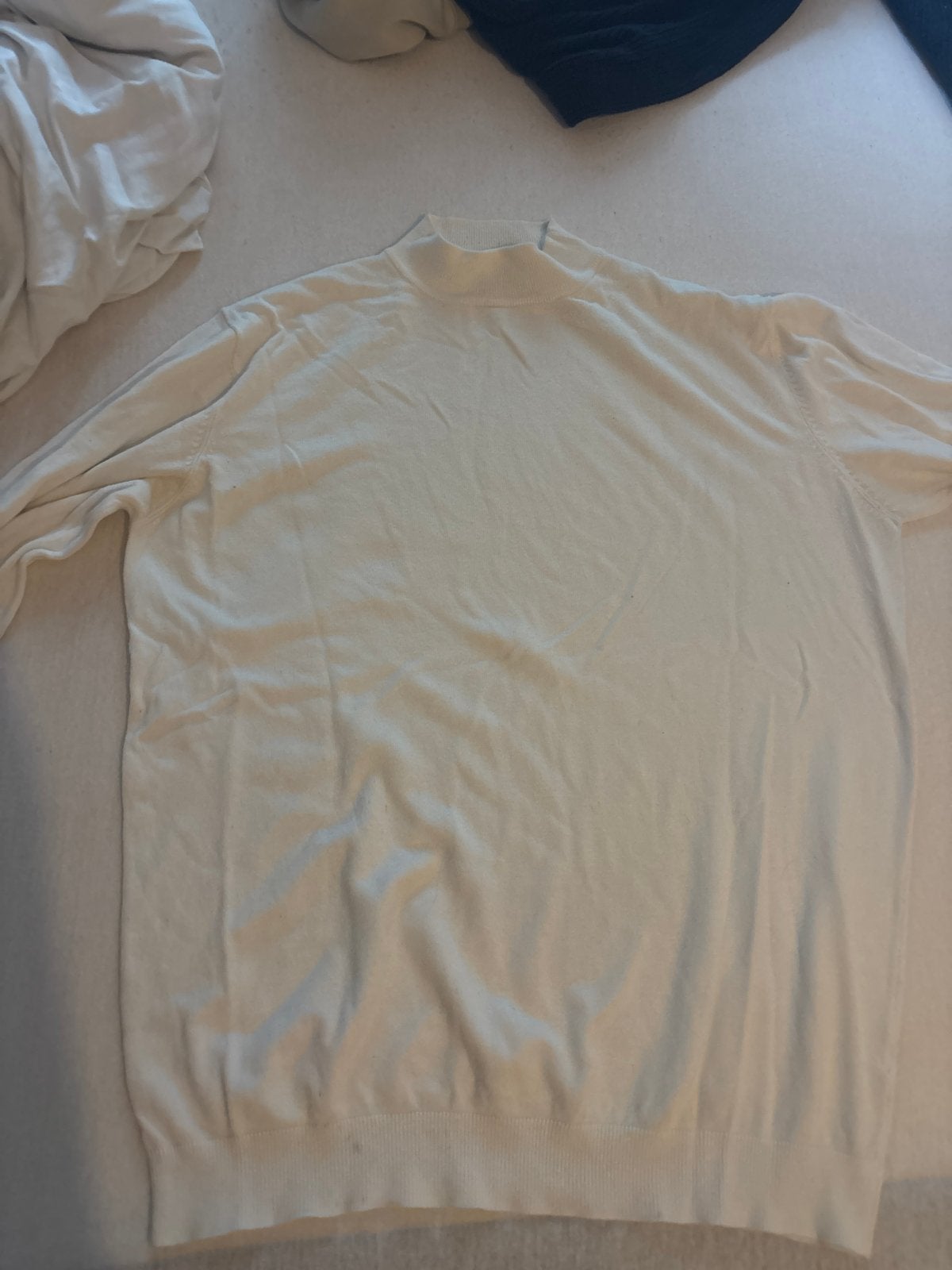 Witte coltrui - Maat M, Kleding | Dames, Truien en Vesten, Ophalen, Zo goed als nieuw, Maat 38/40 (M), Wit