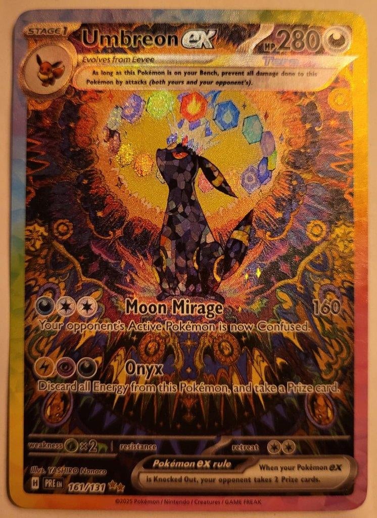 Engelse umbreon 161 packfresh!, Hobby en Vrije tijd, Verzamelkaartspellen | Pokémon, Ophalen of Verzenden, Nieuw, Losse kaart