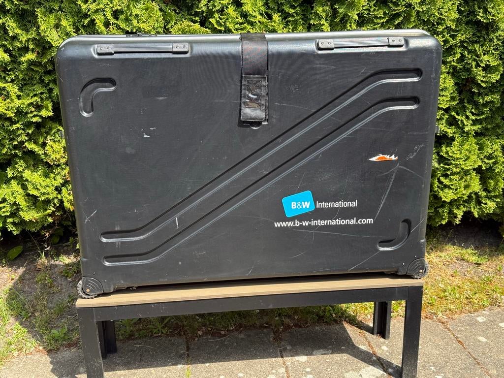 B&W XL Flightcase - Hardcase Transport voor Fiets & Kunst, Ophalen, Gebruikt, Flightcase