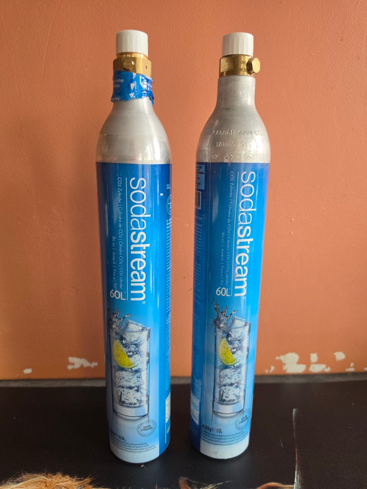 Sodastream CO2 cilinders 60L (2 stuks), Witgoed en Apparatuur, Onderdelen en Toebehoren, Ophalen