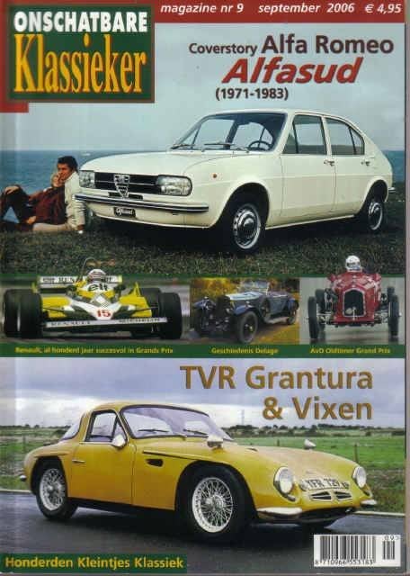 OK 9 2006 : Alfa Romeo Alfasud - TVR Grantura & Vixen - Ford, Boeken, Auto's | Folders en Tijdschriften, Ophalen of Verzenden