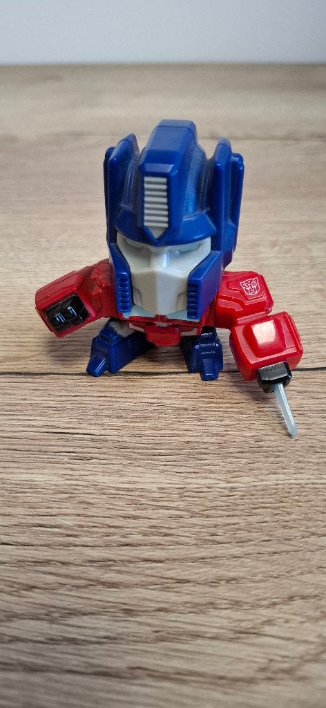 Transformers Mini Optimus Prime Figuur (Chibi), Verzamelen, Transformers, Onbekend, Zo goed als nieuw, Onbekend, Mac Donalds / Hasbro