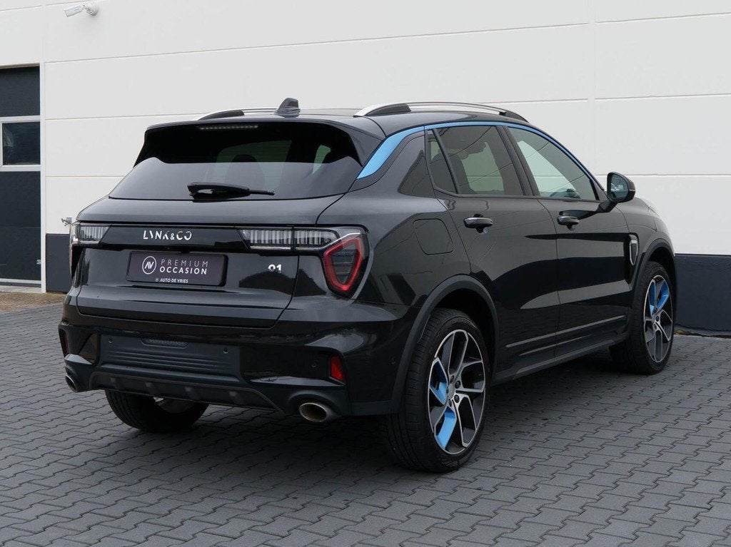Lynk & Co 01 1.5 Plug-in Hybrid 262pk | Zwarte hemel | Panor, Auto's, Lynk & Co, Stof, Zwart, Zwart, Plug-in hybride