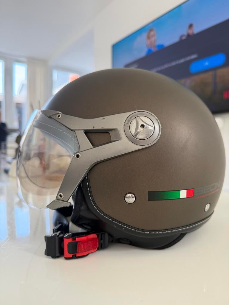 Beon helm maat M - Nette gebruikte  staat, nooit gevallen, Fietsen en Brommers, Ophalen, Gebruikt, Medium