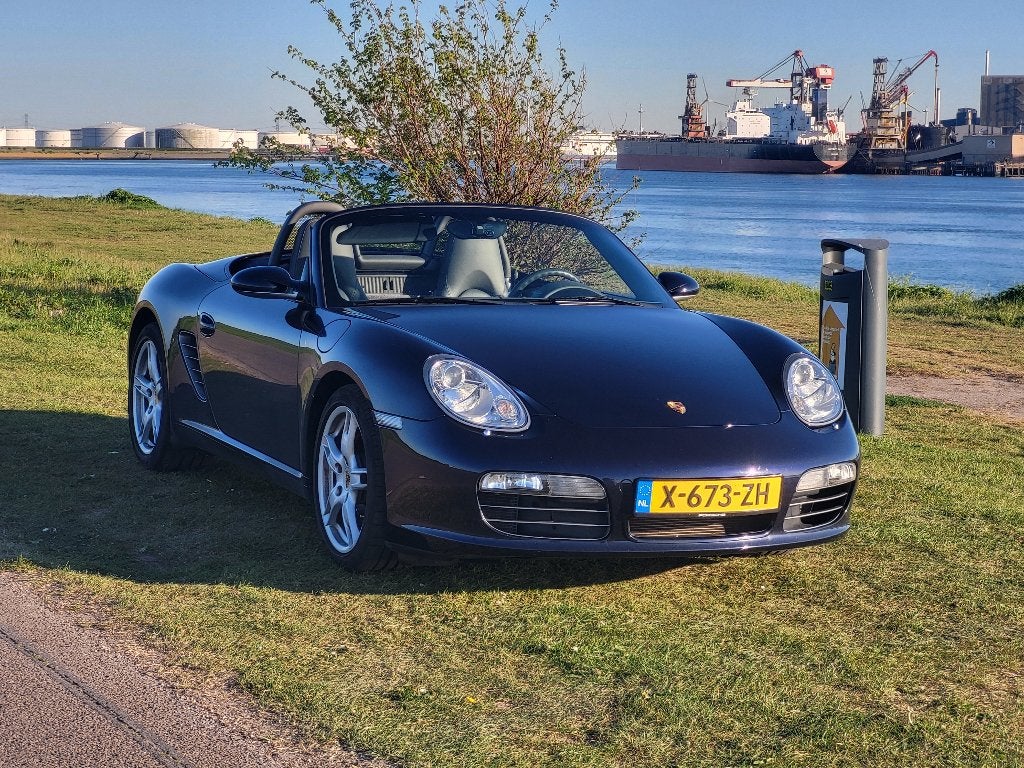 Porsche Boxster S 987 3.2 | Midnight Blue | CarPlay, Automaat, Achterwielaandrijving, Cabriolet, Blauw