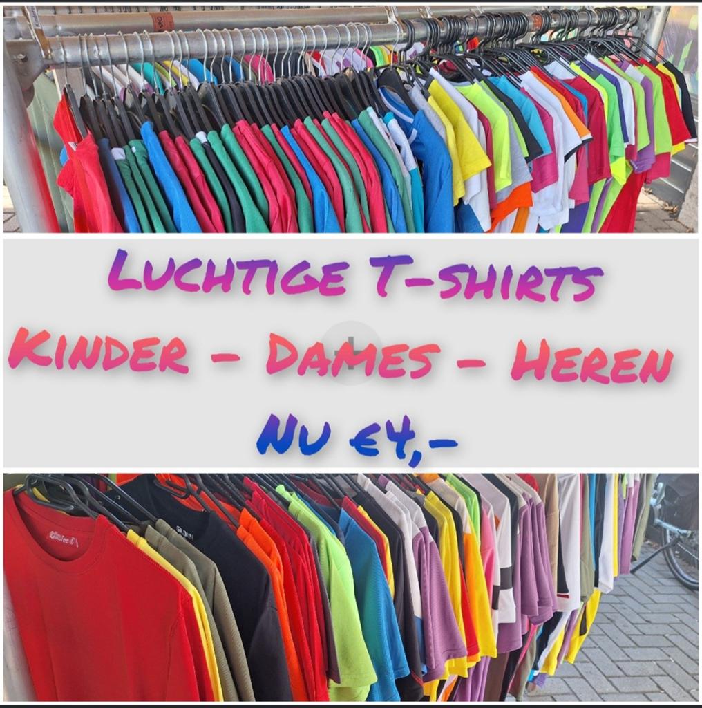 T-shirts Kinder - Dames - Heren, Eu, Overige kleuren, Eu, Nieuw
