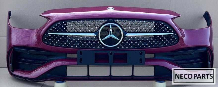 MERCEDES C KLASSE W206 VOORBUMPER ORIGINEEL ALLES LEVERBAAR!, Gebruikt, -, Voor, Ophalen of Verzenden
