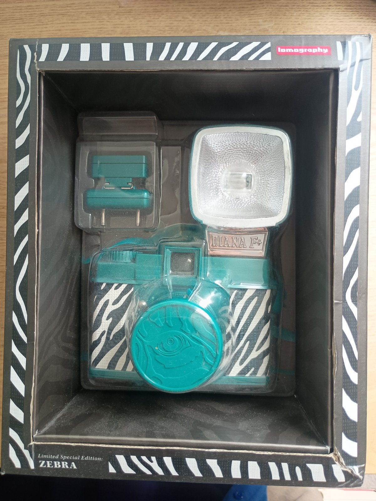 Lomography Diana F+ Zebra Limited Special Edition, Ophalen of Verzenden