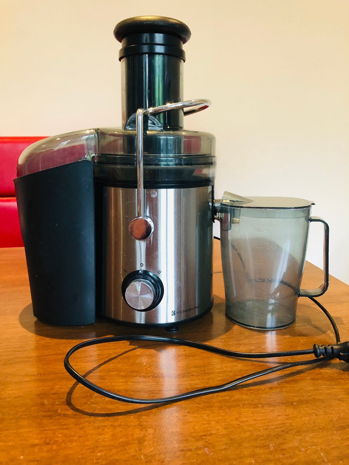 KitchenBrothers juice extractor / sapcentrifuge, Ophalen of Verzenden, Gebruikt, Elektrisch, Sapcentrifuge