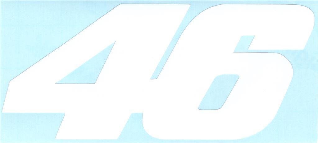 46 Valentino Rossi sticker #2, Motoren, Verzenden