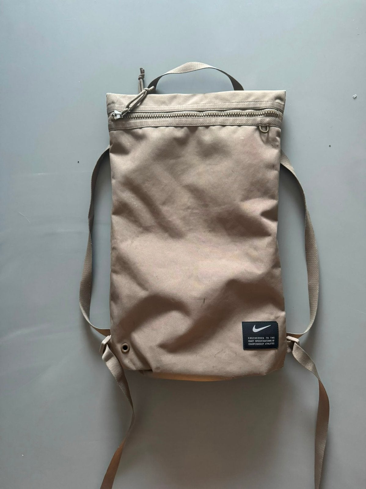 Nike utility rugzak, 40 tot 60 cm, 30 cm of meer, Beige, Ophalen of Verzenden