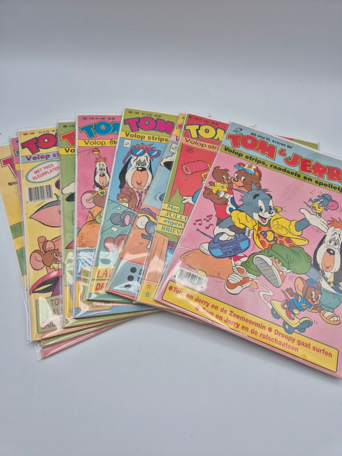 Tom & Jerry stripboeken - Diverse nummers, Meerdere stripboeken, Ophalen of Verzenden, Gelezen
