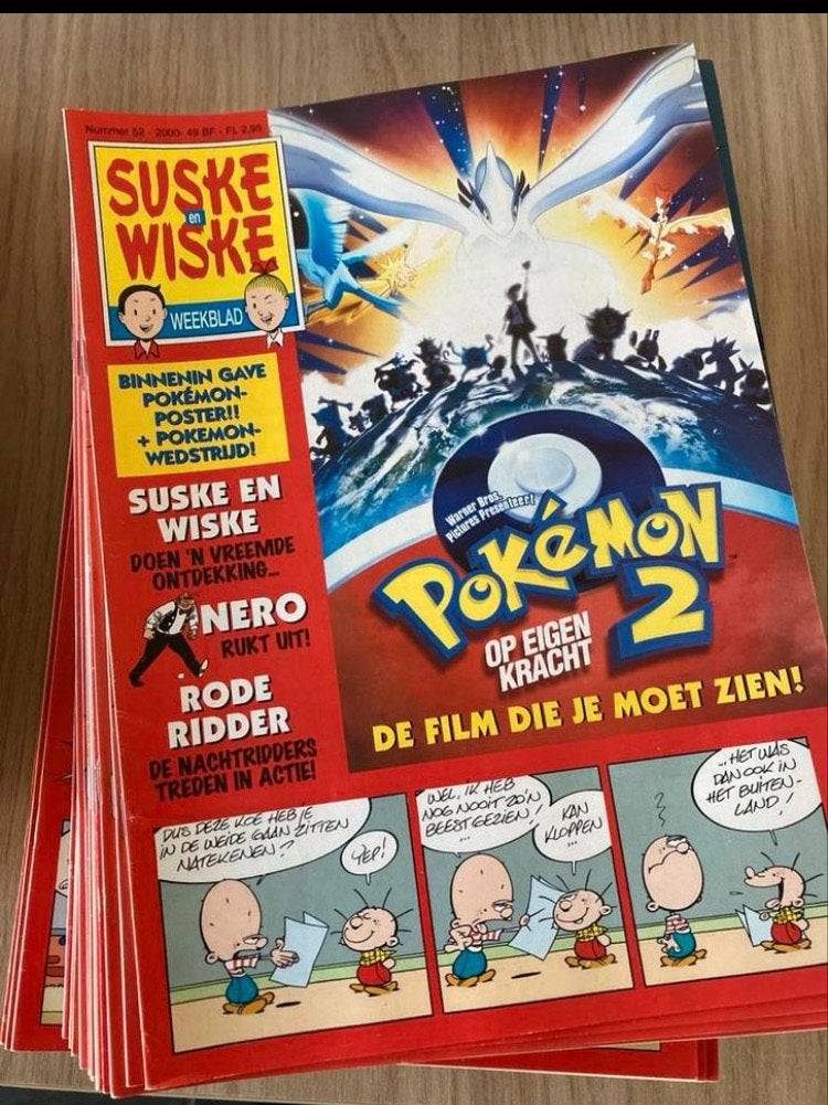 Suske en Wiske weekbladen jaartal 2000 compleet 52 delig, Boeken, Strips | Comics, Ophalen of Verzenden, Zo goed als nieuw