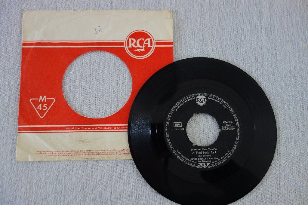 Single Elvis Presley, Cd's en Dvd's, Vinyl Singles, Ophalen of Verzenden, Zo goed als nieuw, 7 inch, Pop