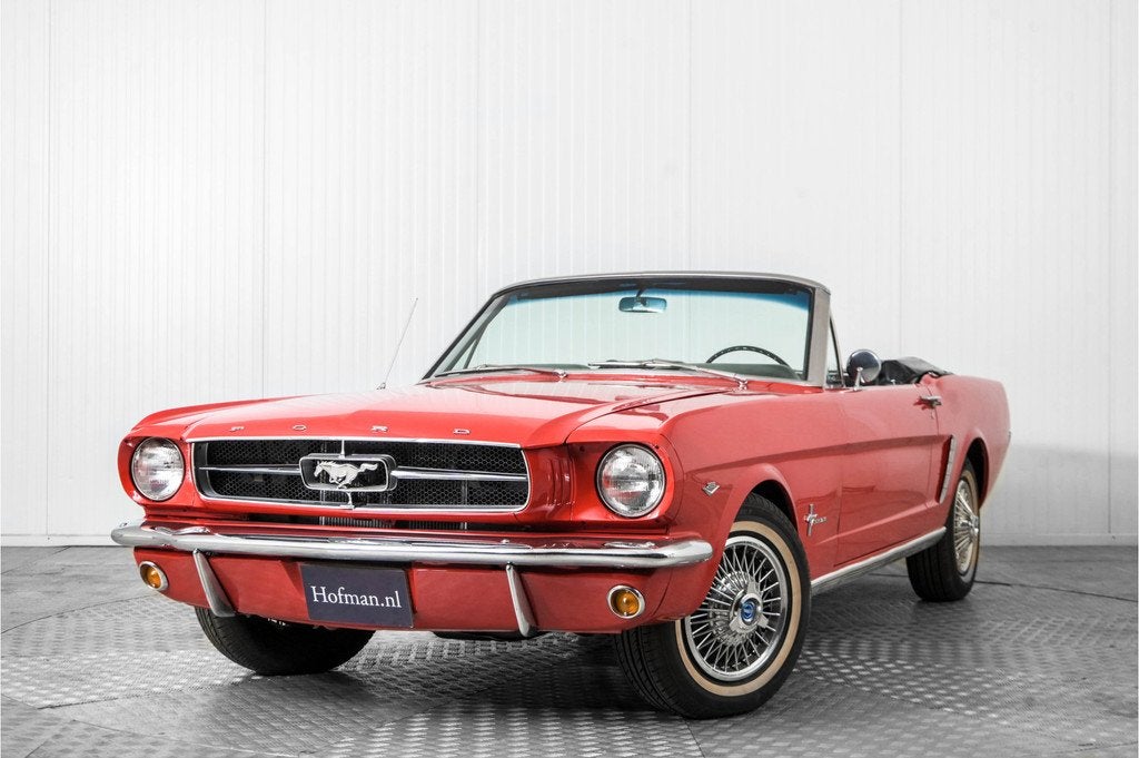 Ford Mustang v8 Cabrio automaat cabrio (bj 1965), Auto's, Automaat, Gebruikt, 8 cilinders, Cabriolet