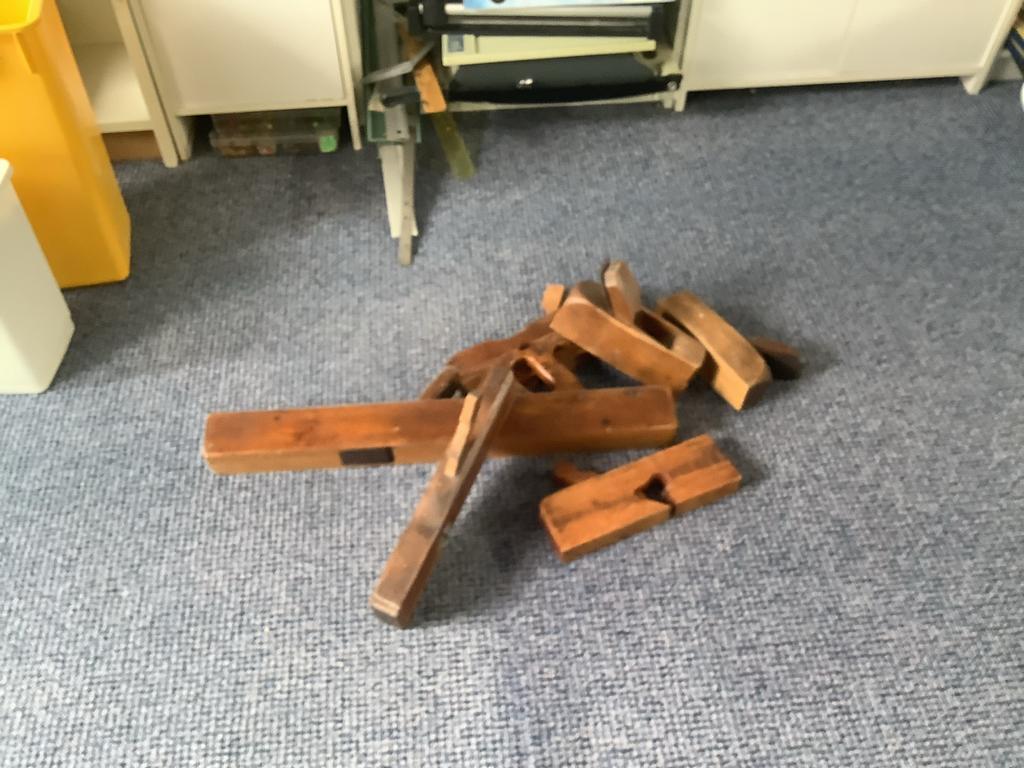 Oude blokschaven, Antiek en Kunst, Ophalen of Verzenden