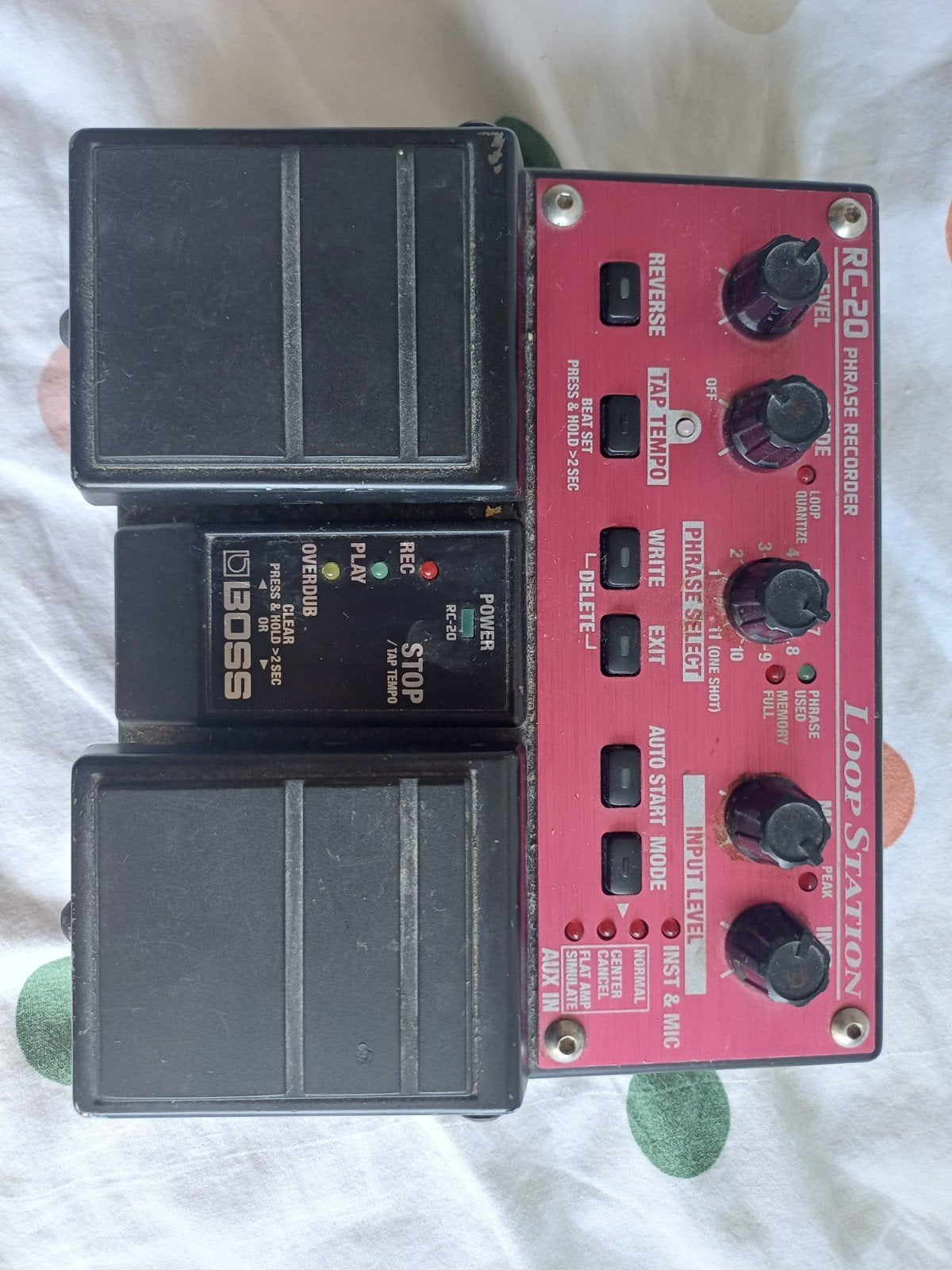 Boss RC-20 Loop Station Phrase Recorder, Ophalen of Verzenden, Gebruikt, Overige typen