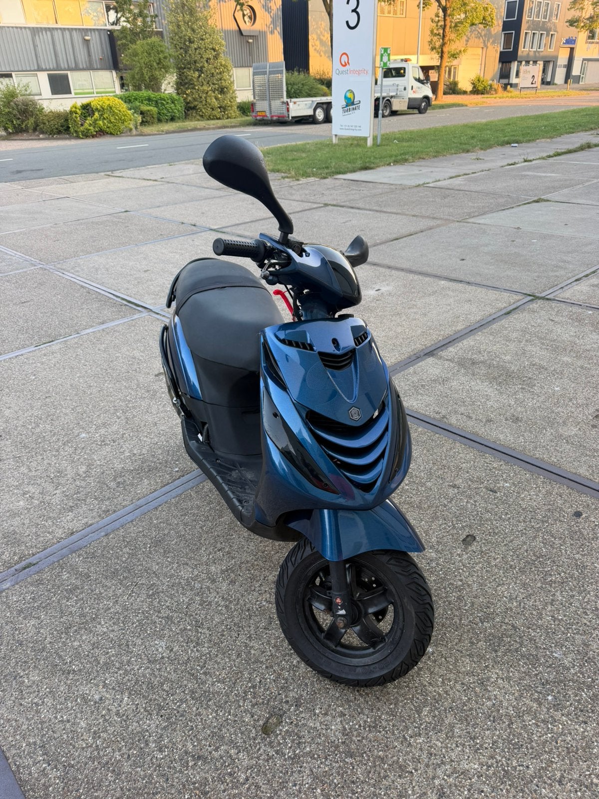 Piaggio zip 70cc lc, Ophalen, Tweetakt, Maximaal 45 km/u, Zip