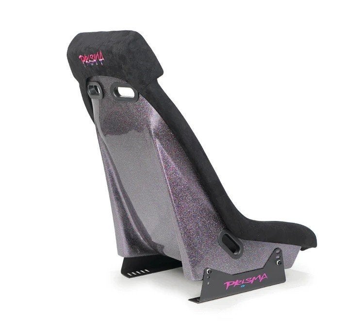 NRG GT Prisma Zwart suede Kuipstoel sportstoel vintage, Ophalen of Verzenden