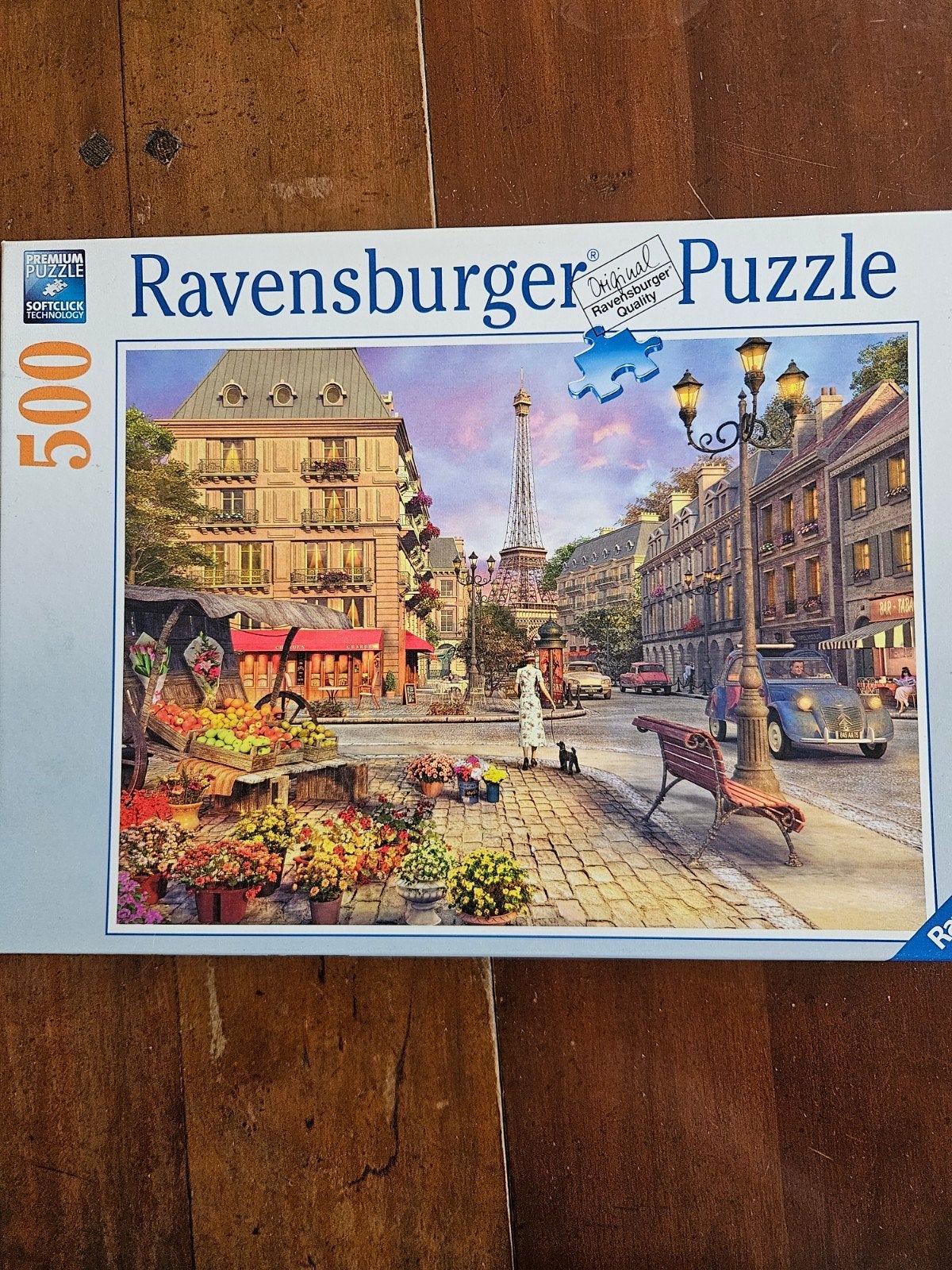 Ravensburger Legpuzzel Parijs Eiffeltoren 500 stukjes, Ophalen of Verzenden, 500 t/m 1500 stukjes, Gebruikt, Legpuzzel