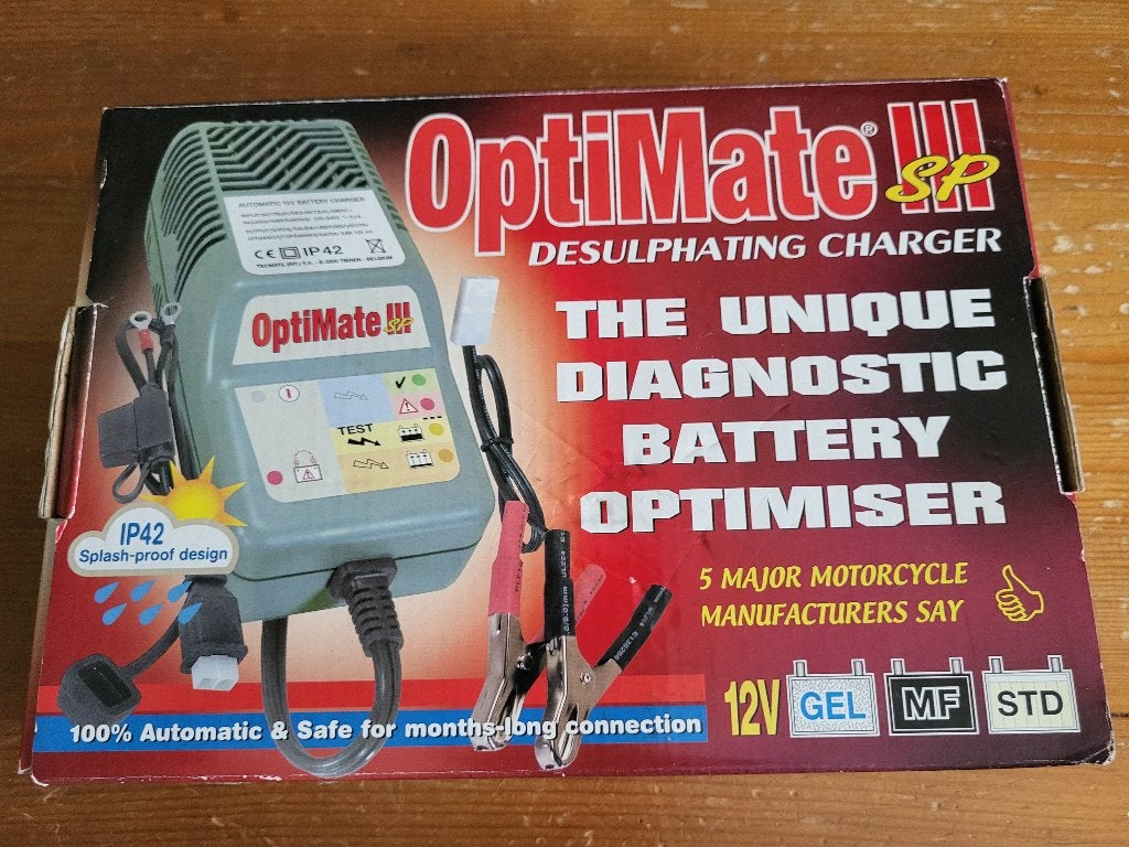 OptiMate III SP Accu oplader, Motoren, Ophalen of Verzenden