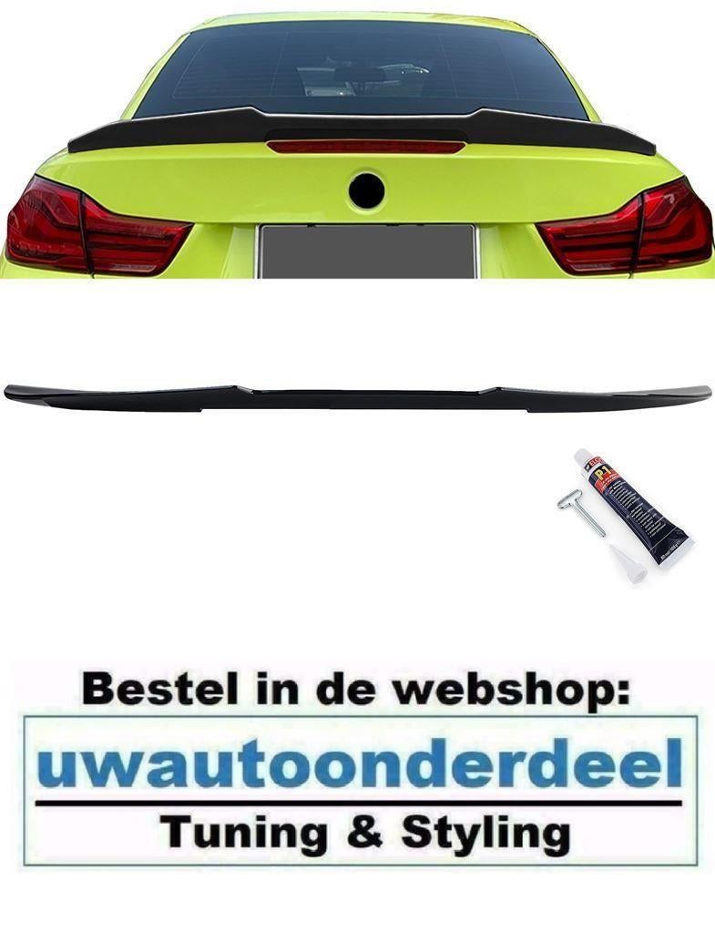 Achterklep Ducktale Spoiler Glans Zwart Voor Bmw 4 Serie F33, Verzenden, Automotive Parts, A.parts@hotmail.nl, Trasmolenlaan 12 3447 GZ Woerden