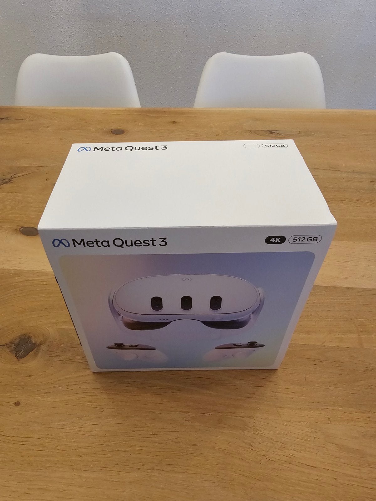 Meta Quest 3  4K 512GB - Nieuw in doos, Spelcomputers en Games, Virtual Reality, Ophalen of Verzenden, Nieuw, VR-bril, Overige platformen