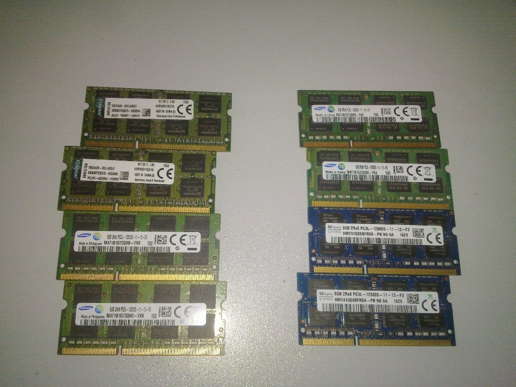 8GB DDR3 SODIMM laptop geheugen Samsung Kingston Hynix, Ophalen, 8 GB, Refurbished, DDR3