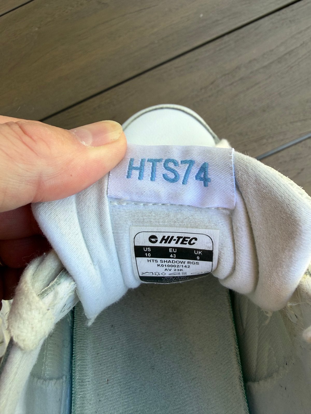 Hi-Tec RGS Shadow sneakers – Unisex – Maat 43 – Zo goed als, Ophalen, Zo goed als nieuw, Wit, Sneakers of Gympen
