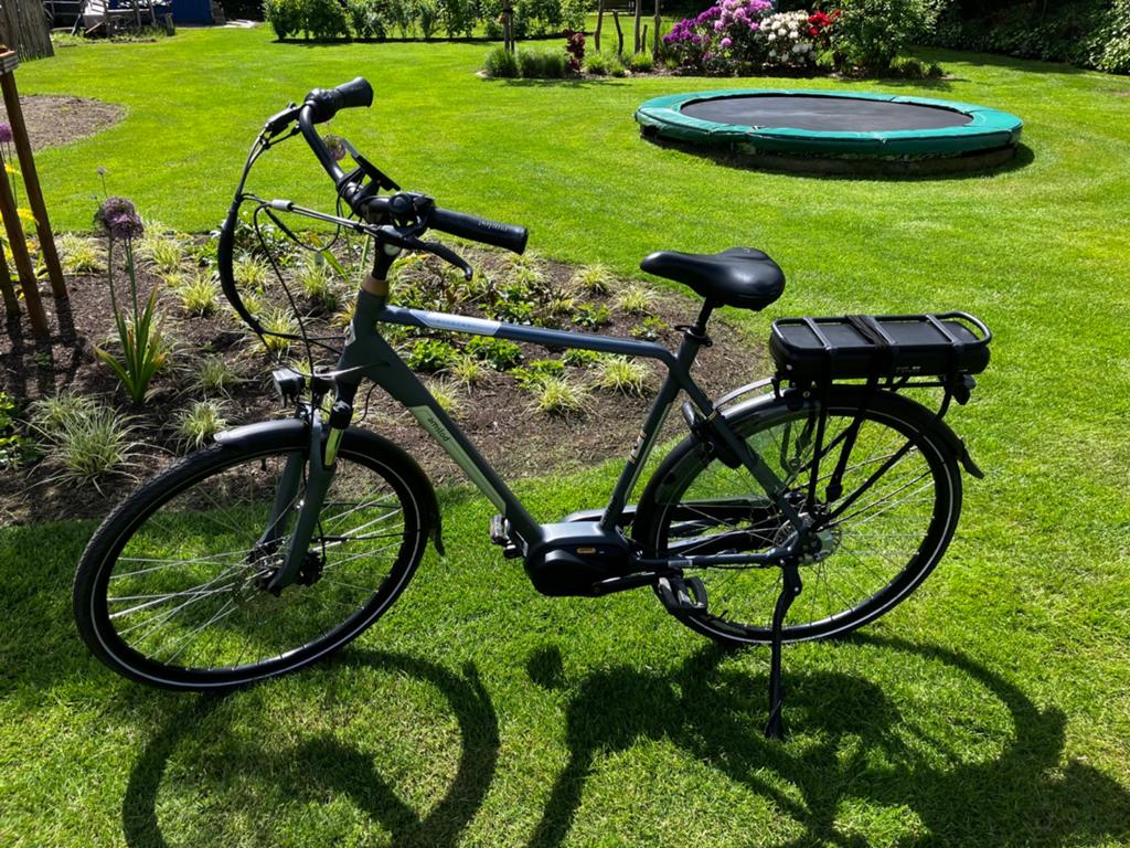 Technisch perfecte Amslod Hilston Lx E-bike, Fietsen en Brommers, Elektrische fietsen, 59 cm of meer, Ophalen, Zo goed als nieuw