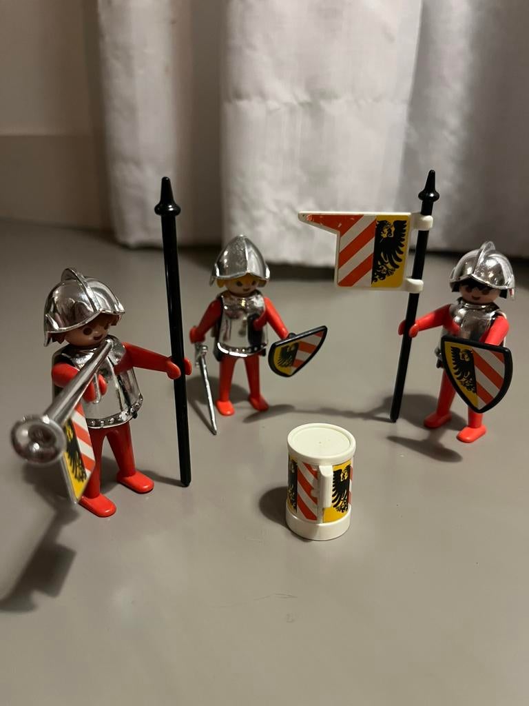 Vintage Playmobil ridders, Ophalen of Verzenden, Gebruikt
