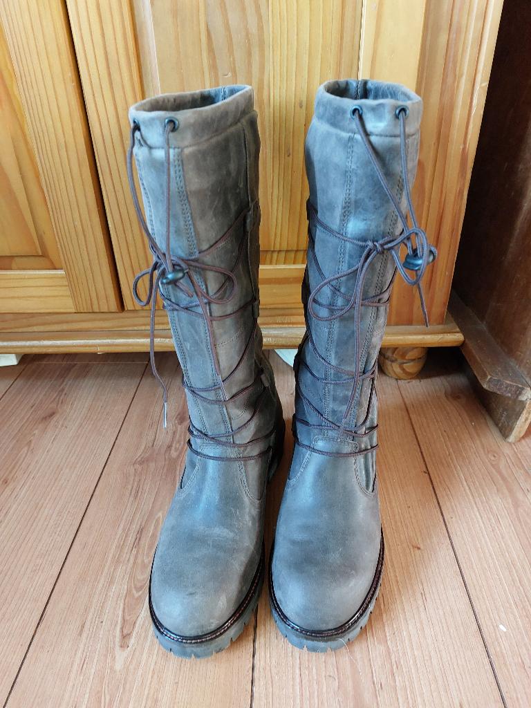 Olang dames sneeuwlaarzen maat 42 | echt leer, Olang, Snowboots, Ophalen of Verzenden, Zo goed als nieuw