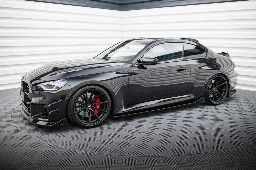 Voorlip spoiler sideskirt diffuser canard - BMW M2 G87 23+, Ophalen of Verzenden