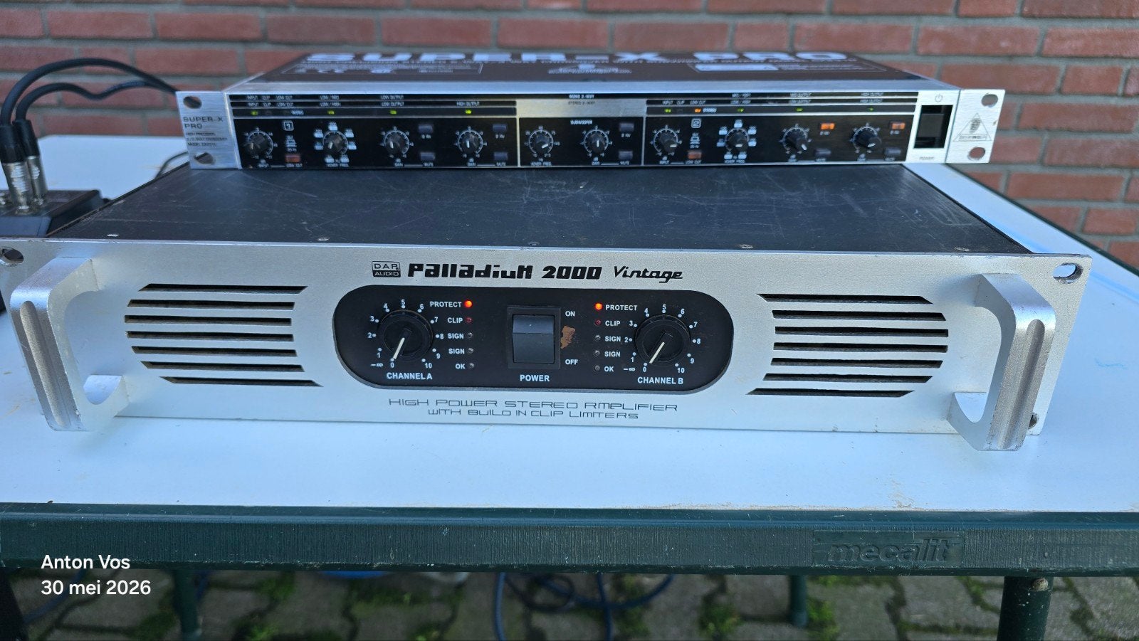 dap palladium vintage 2000w, Ophalen, Gebruikt, 1000 watt of meer, P.A.