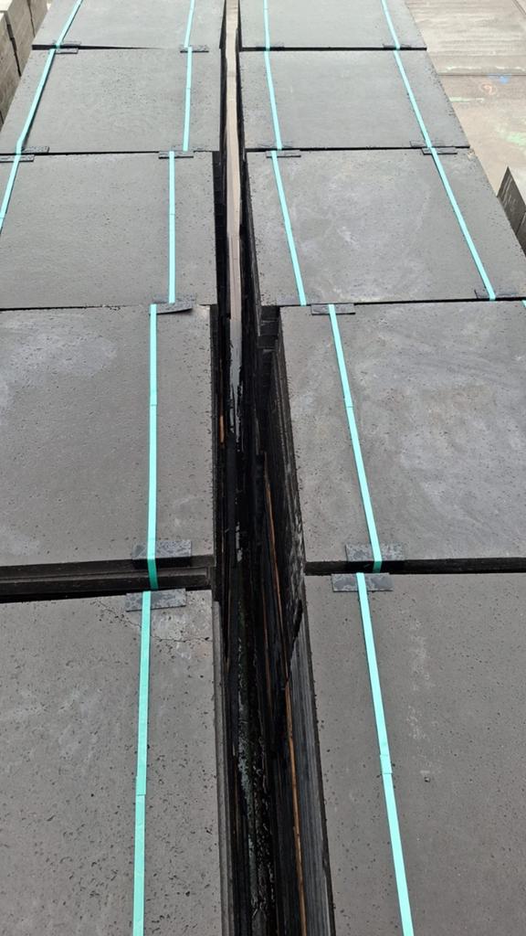50% korting  80 x80x 5 Oud Hollandse beton tegel, Tuin en Terras, Ophalen, Nieuw, 10 m² of meer, Beton