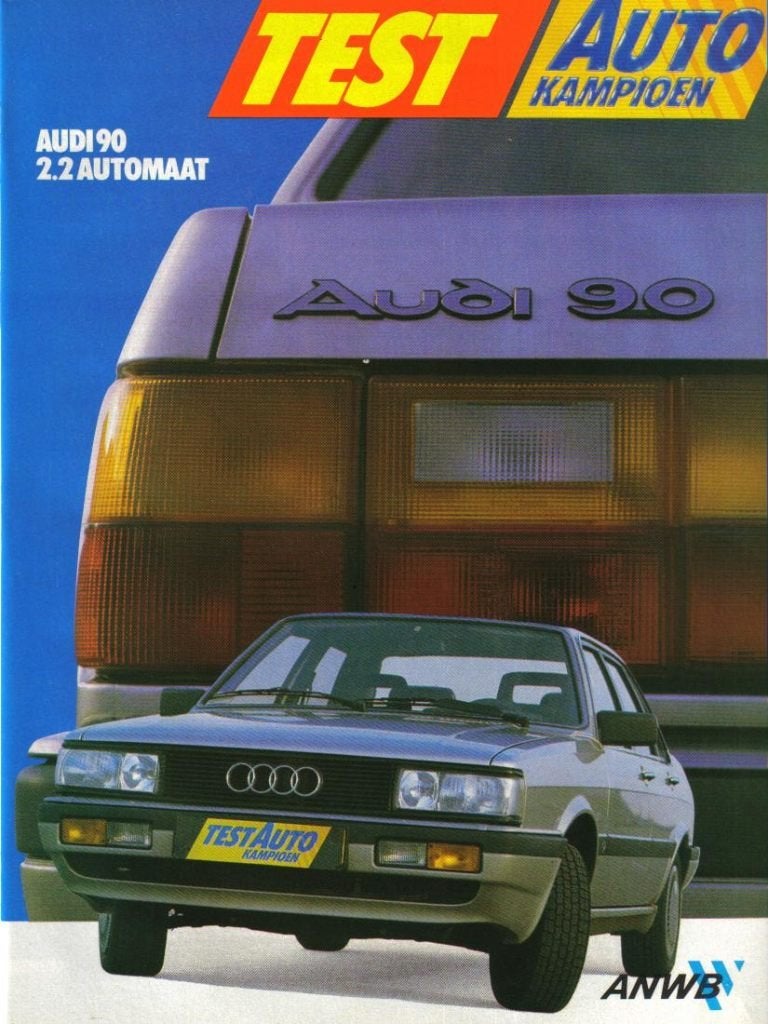 Autokampioen test Audi 90 2.2 Automaat Maart 1985, Boeken, Ophalen of Verzenden, Gelezen, Audi