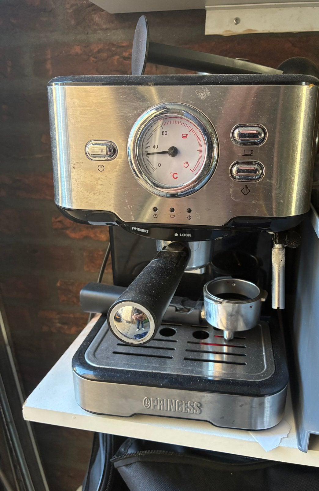 Te koop princes koffie apparaat incl. Toebehoren, Ophalen, Zo goed als nieuw, Koffiemachine