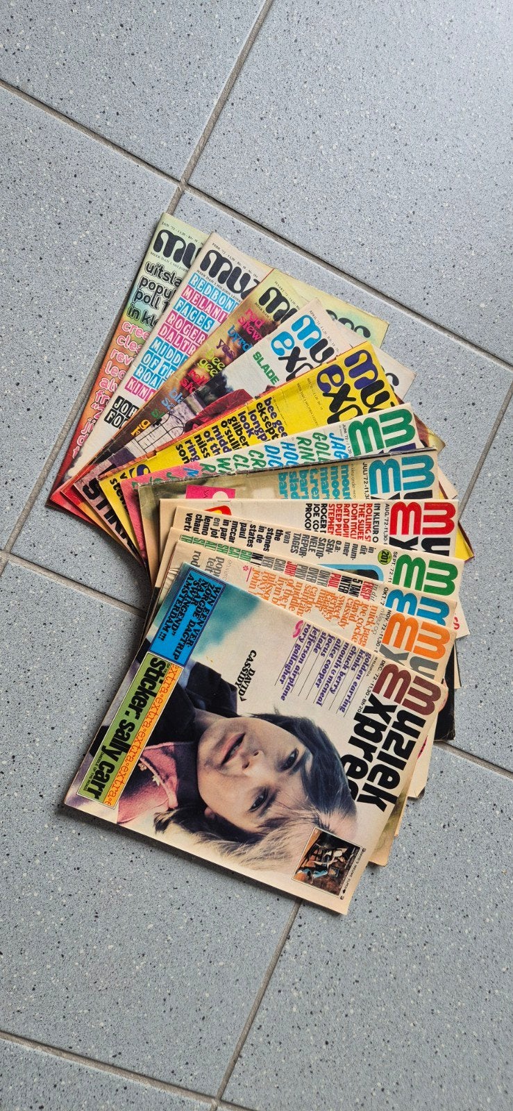 Muziek Expres 1972 Compleet - Vintage Muziektijdschriften, Ophalen of Verzenden, Gelezen, Muziek, Film of Tv