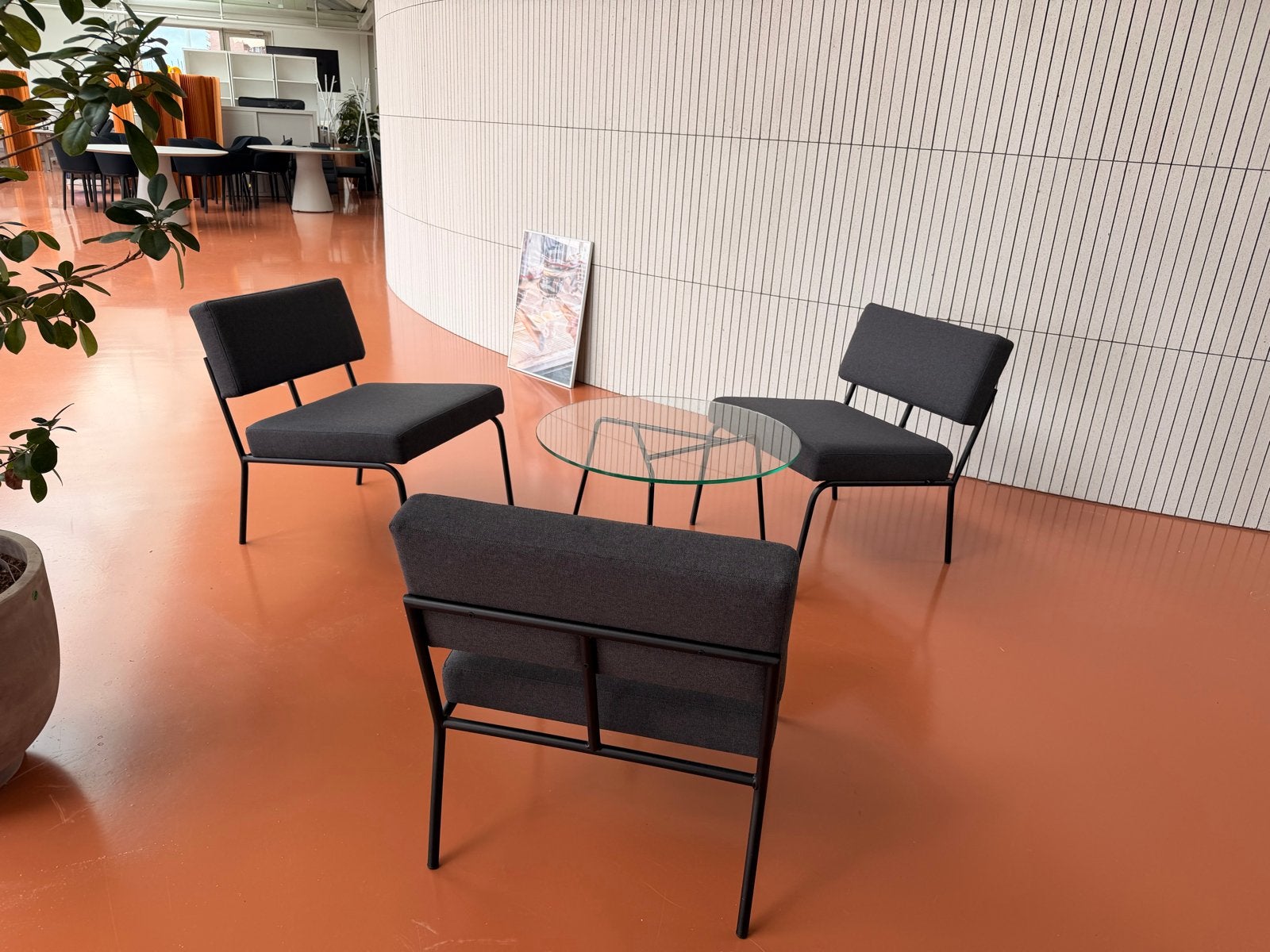 Fest stoelen en tafel, gipsen voor Rietveld, Huis en Inrichting, Ophalen, Gebruikt, Drie, Zwart