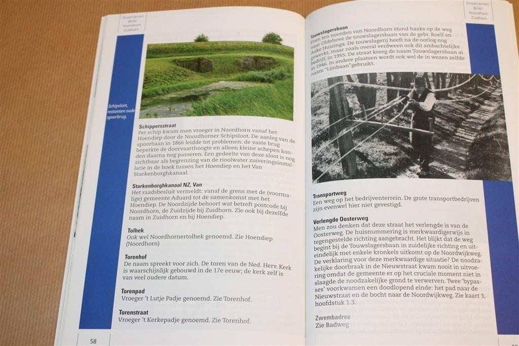 Straatnamen in Zuidhorn e.o. —Rijk Geïllustreerd [Groningen], Boeken, Ophalen of Verzenden, Zo goed als nieuw