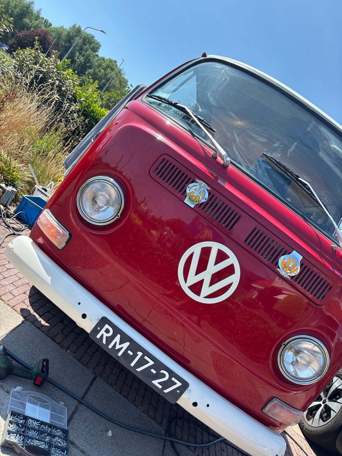 Volkswagen T2A Westfalia tintop camper 1971 USA import, Auto's, 1585 cc, Particulier, Geïmporteerd, 5 stoelen